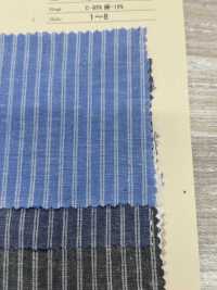 AN-9008 Linen Striped Washer Processing[Textile / Fabric] ARINOBE CO., LTD. Sub Photo