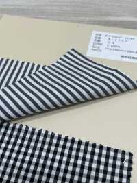 A-1737 Poplin Check Stripe[Textile / Fabric] ARINOBE CO., LTD. Sub Photo
