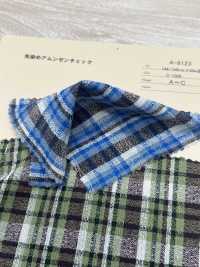 A-8123 Yarn Dyed Roughness Surface Check[Textile / Fabric] ARINOBE CO., LTD. Sub Photo