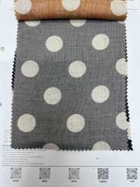 DOT-7000-1 Linen Loomstate Dot Pattern[Textile / Fabric] HOKKOH Sub Photo