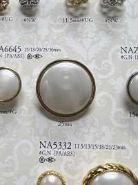 NA6645 Nylon Resin/ABS Resin Rectangle Ring Button IRIS Sub Photo