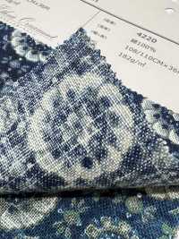 4220 SEVENBERRY® Uneven Thread Cloth Ethnic Javanese Cloth[Textile / Fabric] VANCET Sub Photo