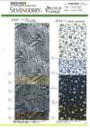 4224 SEVENBERRY® 200-Piece Broadcloth Stylish Vintage Mini Sarasa