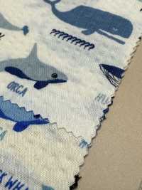 82158 SEVENBERRY® Ripple Cross The Sea Is A Man's Romance Whale[Textile / Fabric] VANCET Sub Photo