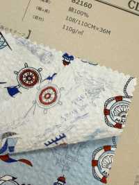 82160 SEVENBERRY® Ripple Cross The Sea Is A Man's Romance Sea Motif[Textile / Fabric] VANCET Sub Photo