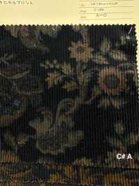 A-8108 8W Corduroy Botanical Print[Textile / Fabric] ARINOBE CO., LTD. Sub Photo