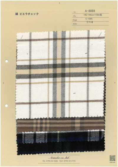 A-8089 Cotton Viyella Check
