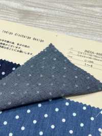 INDIA-466 Indigo Discharge Design[Textile / Fabric] ARINOBE CO., LTD. Sub Photo