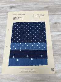 INDIA-466 Indigo Discharge Design[Textile / Fabric] ARINOBE CO., LTD. Sub Photo