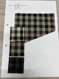 TT-234 Woolish Block Check[Textile / Fabric] SASAKISELLM Sub Photo