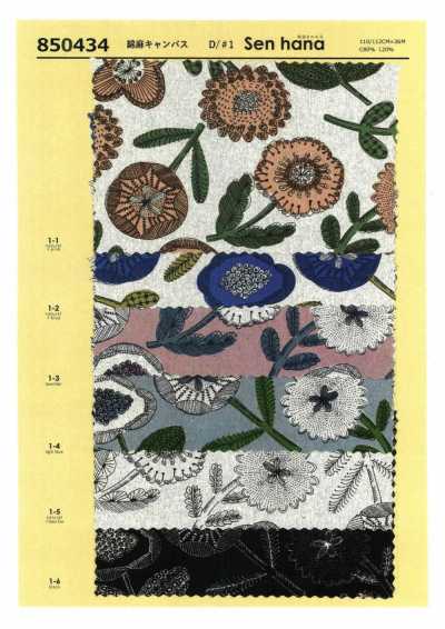 850434 SEVENBERRY® Cotton Linen Canvas Senhana