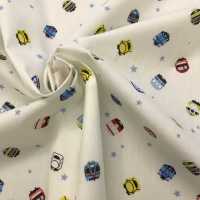 DH10419S Poplin Homie (Train Pattern) Half Fold[Textile / Fabric] VANCET Sub Photo