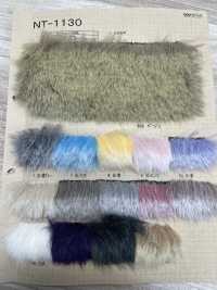 NT-1130 Craft Fur [Silver Fox][Textile / Fabric] Nakano Stockinette Industry Sub Photo