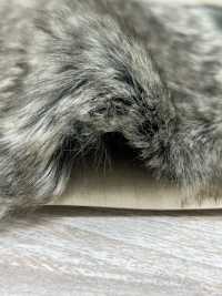 NT-8182 Craft Fur [Silver Chinchilla][Textile / Fabric] Nakano Stockinette Industry Sub Photo