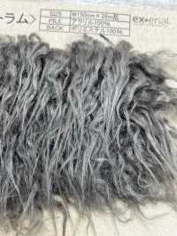 NT-9330 Craft Fur [Long Tibetan Lamb][Textile / Fabric] Nakano Stockinette Industry Sub Photo