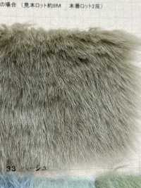 NT-1120 Craft Fur [Natural Fox][Textile / Fabric] Nakano Stockinette Industry Sub Photo