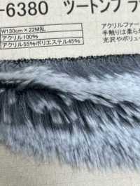 NT-6380 Craft Fur [Two-tone Blush][Textile / Fabric] Nakano Stockinette Industry Sub Photo