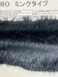 NT-480 Craft Fur [mink][Textile / Fabric] Nakano Stockinette Industry Sub Photo