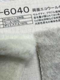 NT-6040 Craft Fur [double-sided Eco Wool Boa][Textile / Fabric] Nakano Stockinette Industry Sub Photo