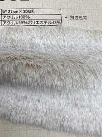 OT-532 Craft Fur [Rabbit][Textile / Fabric] Nakano Stockinette Industry Sub Photo