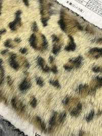 NT-9123 Craft Fur [leopard Cat][Textile / Fabric] Nakano Stockinette Industry Sub Photo