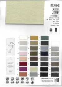 VI60014 RELAXING NEEDLE JERSEY[Textile / Fabric] Matsubara Sub Photo