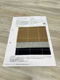OFC5200 Wind Pen Check Using Recycled Wool[Textile / Fabric] Oharayaseni Sub Photo