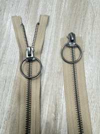 5RGTHMMR-OUTLET Metal Zipper Size 5 Antique Silver Two Way Separator YKK Sub Photo