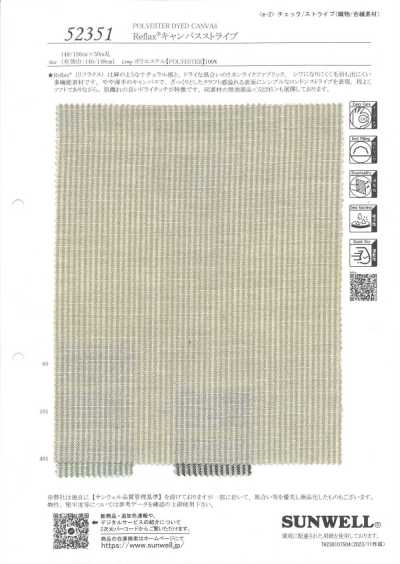 52351 Reflax® Canvas Stripe