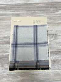 AN-9302 Cotton Hemp Check[Textile / Fabric] ARINOBE CO., LTD. Sub Photo