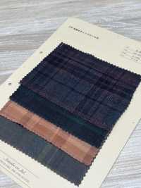 A-8111 21W Yarn Dyed Check Corduroy[Textile / Fabric] ARINOBE CO., LTD. Sub Photo