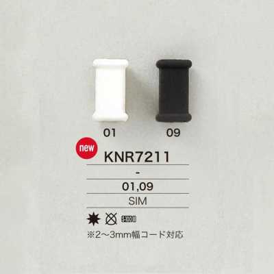 KNR7211 Silicone Cord Hardware For 2–3 Mm Cord Width