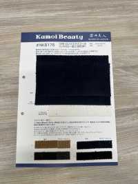 NKB175 12W Long Slab Coal Ten Entropy Processing (Sulfide Dyeing)[Textile / Fabric] Kumoi Beauty (Chubu Velveteen Corduroy) Sub Photo