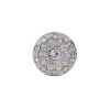 G3434 Glass/cast Half-ring Half-ring Shank Button