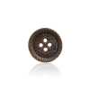 HB450 Real Buffalo Horn 4-hole Button