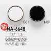 NA6648 Square Half-ring Shank Button Made Of Nylon Resin/ABS Resin