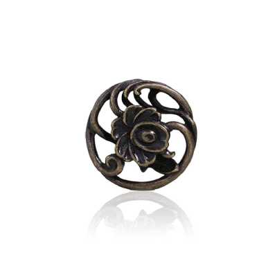 Haimetal Half-round Ring Half-ring Shank Button