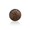 HB380 Real Buffalo Horn Half-ring Shank Button