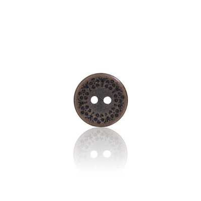 RVS6814 Polyester Resin 2-hole Button