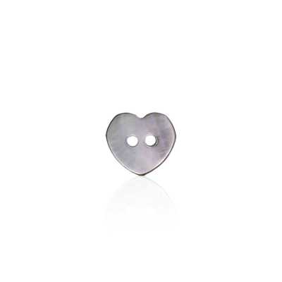 Black Mother-of-pearl Shell 2-hole Button