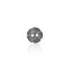 SB1036 Black Mother-of-pearl Shell 2-hole Button With Front Holes