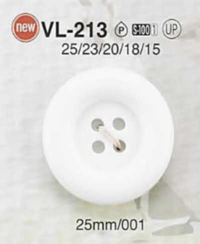 VL213 Polyester Resin 4-hole Button
