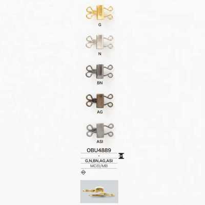 OBU4889 Highcast/Brass Spring Hook