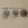 DM2208F Die-cast Circular Ring Shank Button
