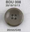 BDU008 Polyester Resin 4-hole Button