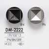 DM2222 Die-cast Circular Ring Half-ring Shank Button
