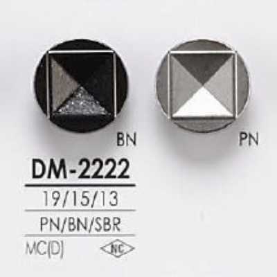 DM2222 Die-cast Circular Ring Half-ring Shank Button