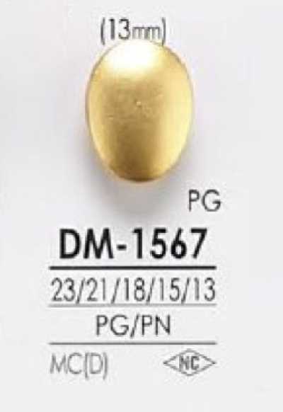 DM1567 Die-cast Circular Ring Half-Ring Shank Button