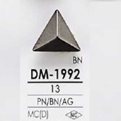 DM1992 Die-cast Circular Ring Half-ring Shank Button