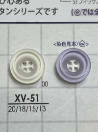 XV51 Polyester Resin 4-hole Button IRIS Sub Photo